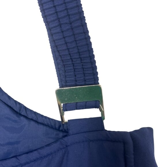 Hermans Insulated Snow Bib Overalls Large Blue Ski Snowboarding - Picture 7 of 11